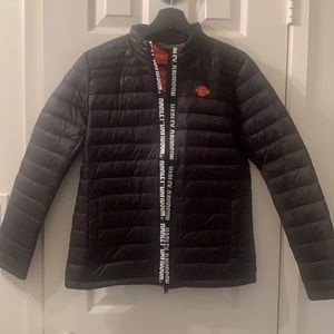 Women's Mixed Media Down Slim Fit Jacket